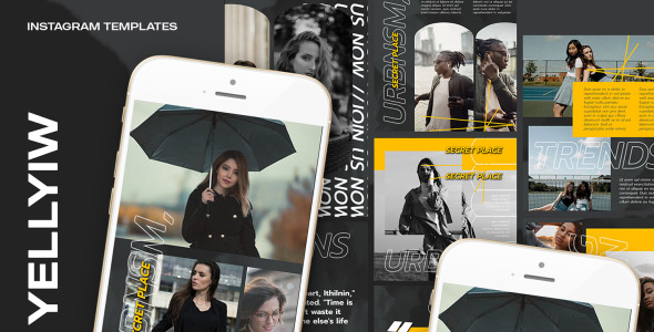 Шаблон для соцсетей на тему графика