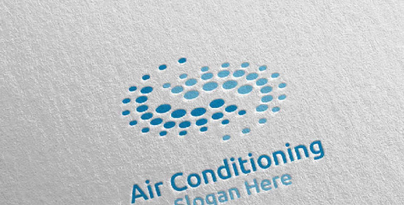 Шаблон логотипа на тему графика