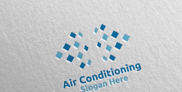 Шаблон логотипа на тему графика