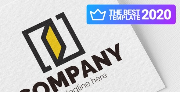 Шаблон логотипа на тему графика