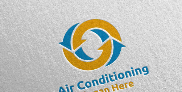 Шаблон логотипа на тему графика