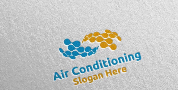 Шаблон логотипа на тему графика