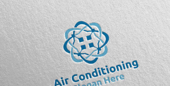 Шаблон логотипа на тему графика