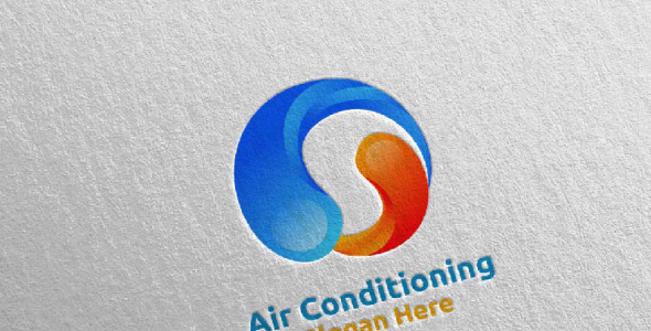 Шаблон логотипа на тему графика