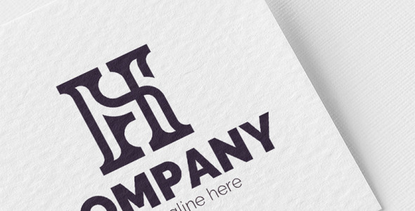 Шаблон логотипа на тему графика