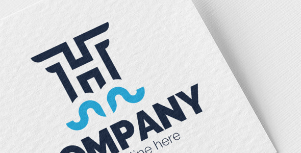 Шаблон логотипа на тему графика