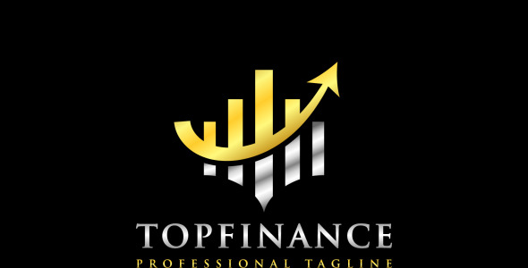 Шаблон логотипа на тему графика