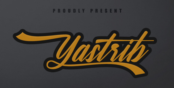 Шрифт на тему графика