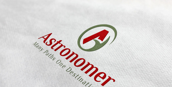 Шаблон логотипа на тему графика