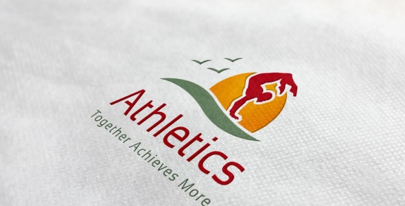 Шаблон логотипа на тему графика