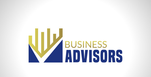 Шаблон логотипа на тему графика