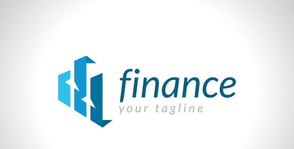 Шаблон логотипа на тему графика