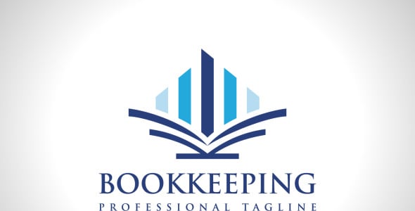 Шаблон логотипа на тему графика