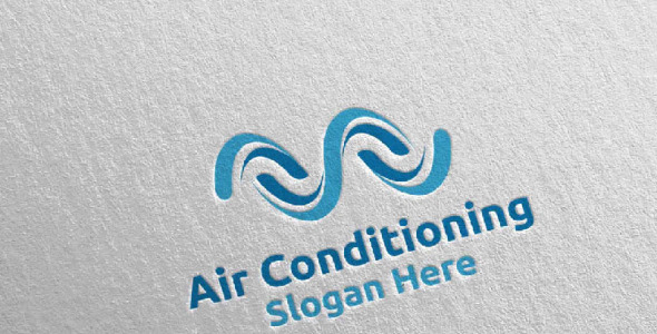 Шаблон логотипа на тему графика