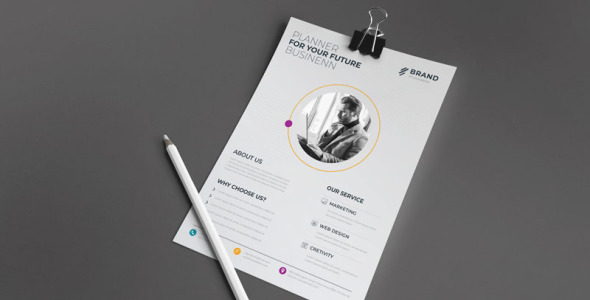 Фирменный стиль на тему графика