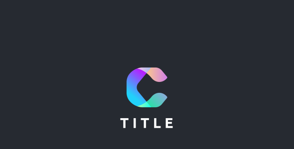 Шаблон логотипа на тему графика