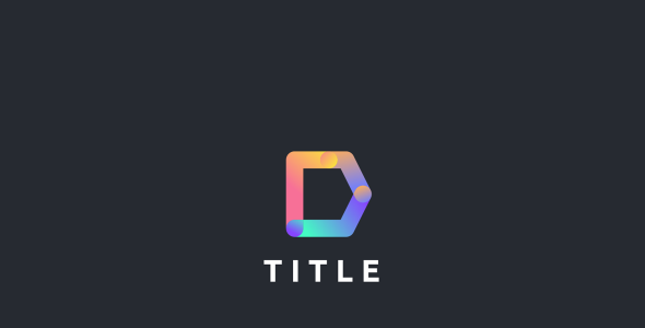 Шаблон логотипа на тему графика