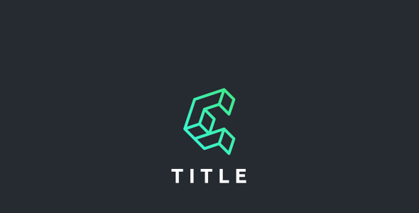 Шаблон логотипа на тему графика