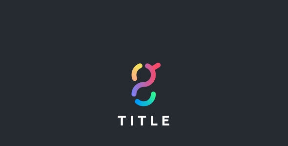 Шаблон логотипа на тему графика