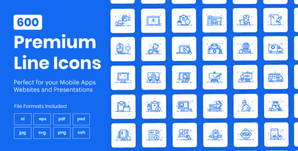 Набор иконок на тему графика