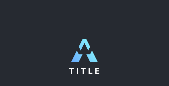 Шаблон логотипа на тему графика