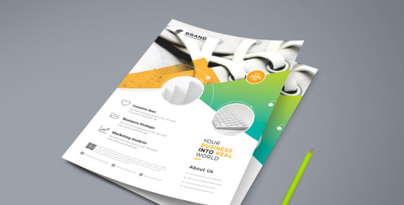 Фирменный стиль на тему графика