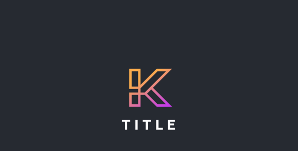 Шаблон логотипа на тему графика