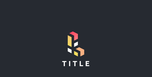 Шаблон логотипа на тему графика