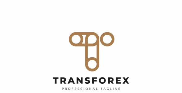 Шаблон логотипа на тему графика