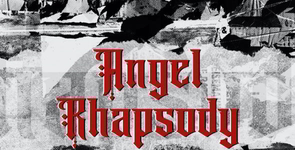 Шрифт на тему графика