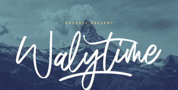 Шрифт на тему графика