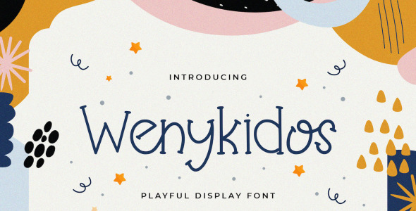 Шрифт на тему графика