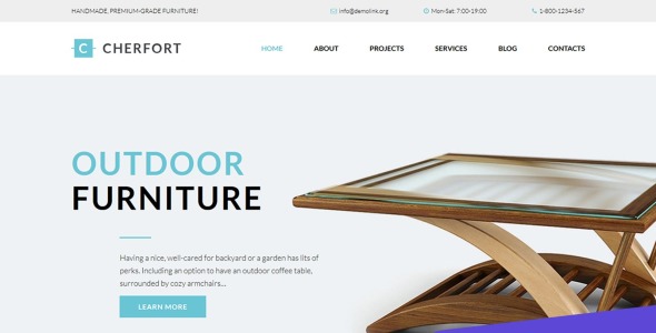 мебельная компания moto cms 3 шаблон