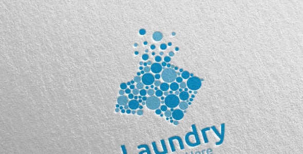 Шаблон логотипа на тему графика