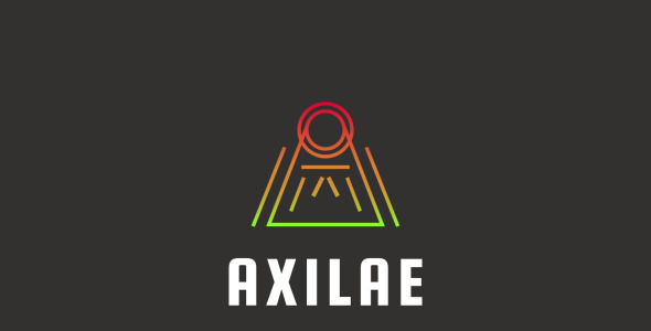 Шаблон логотипа на тему графика