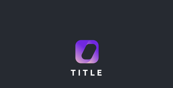 Шаблон логотипа на тему графика