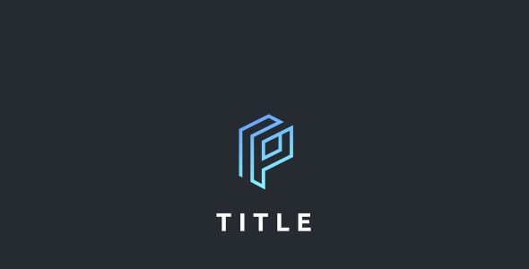 Шаблон логотипа на тему графика