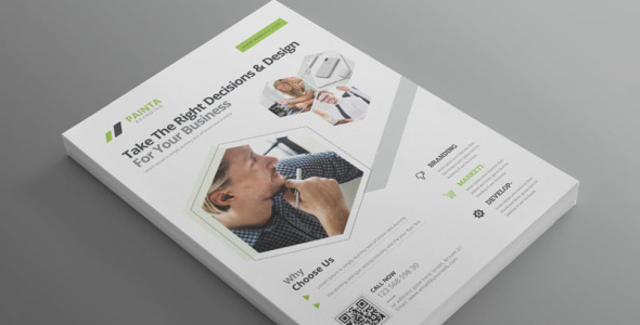 Фирменный стиль на тему графика