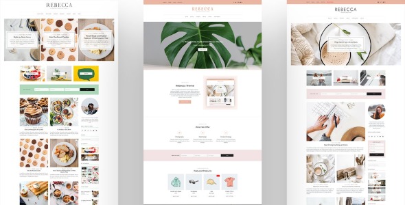 блог и магазин wordpress тема