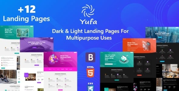 bootstrap адаптивный шаблон целевой страницы