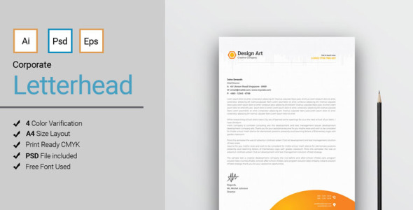 Фирменный стиль на тему графика