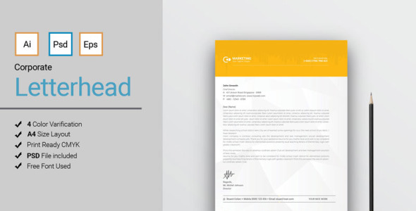 Фирменный стиль на тему графика