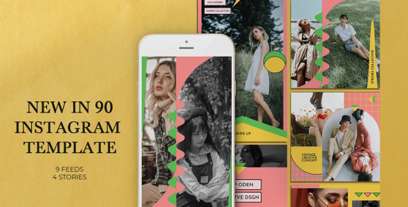 Шаблон для соцсетей на тему графика