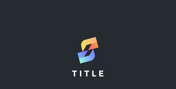 Шаблон логотипа на тему графика