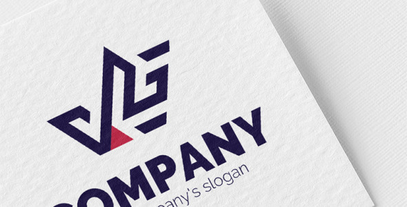 Шаблон логотипа на тему графика