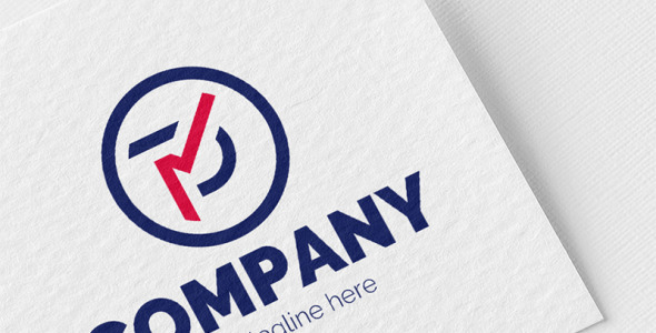 Шаблон логотипа на тему графика