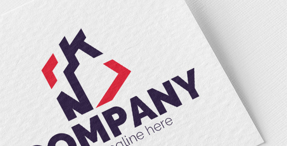 Шаблон логотипа на тему графика