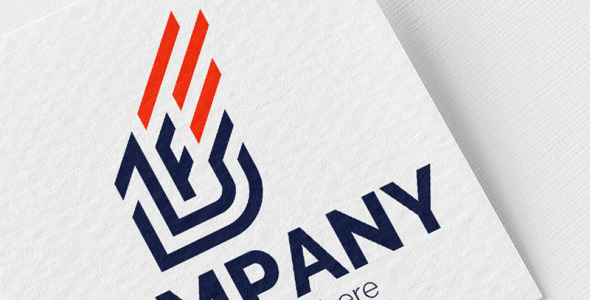 Шаблон логотипа на тему графика