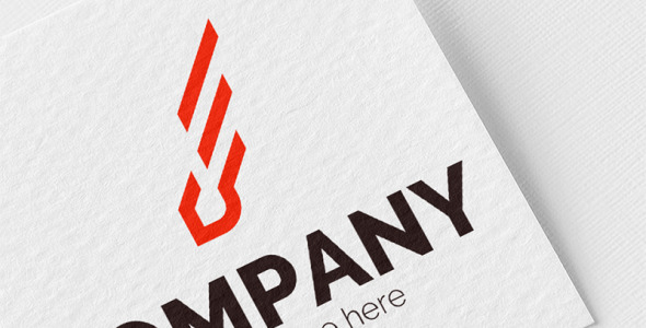 Шаблон логотипа на тему графика