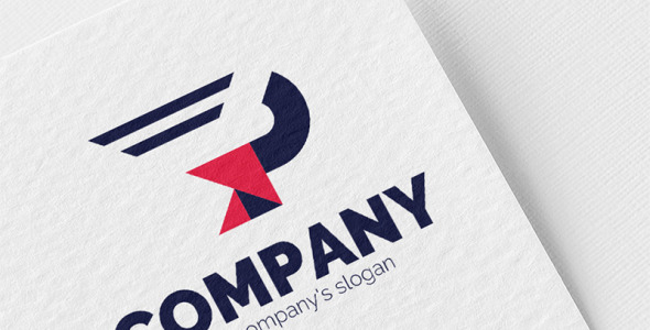 Шаблон логотипа на тему графика